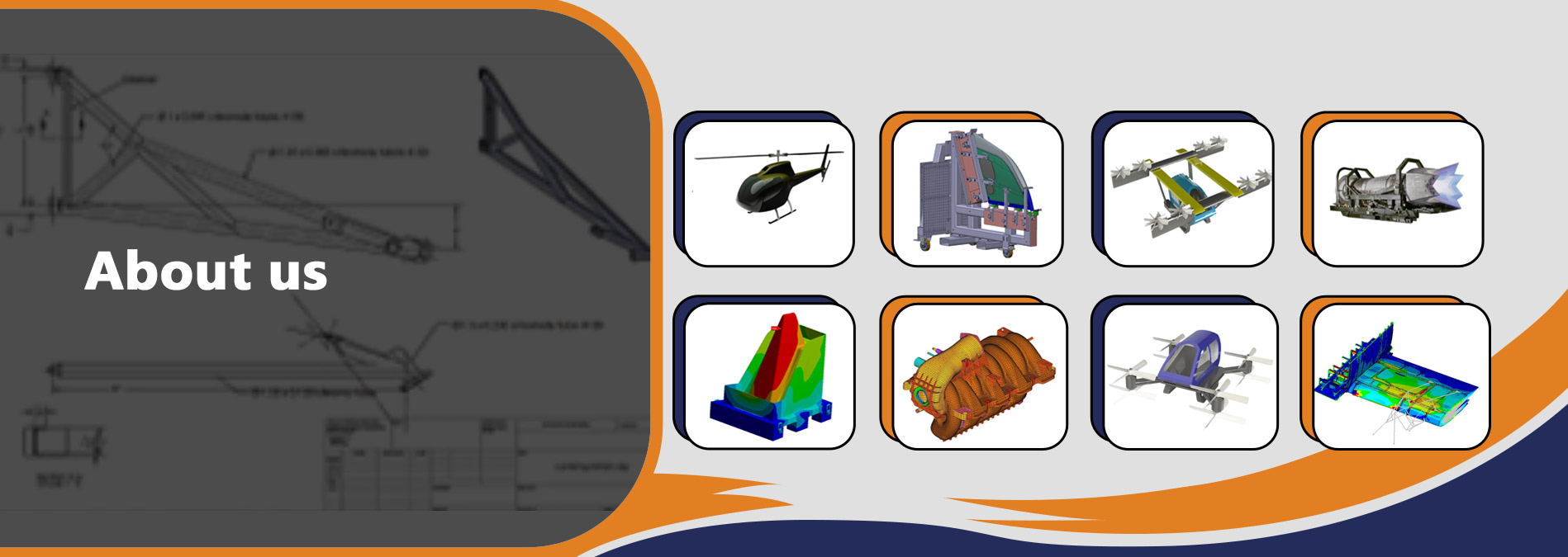 Industrial machineries banner